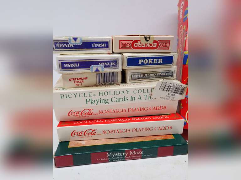 Collection of Vintage Playing Cards incl Coca Cola