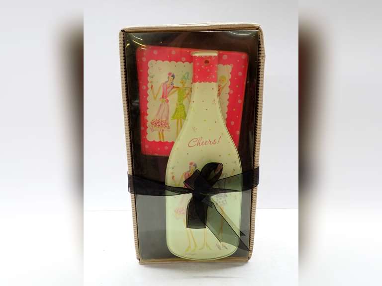 CounterArt Cheese Server and Trivet Set