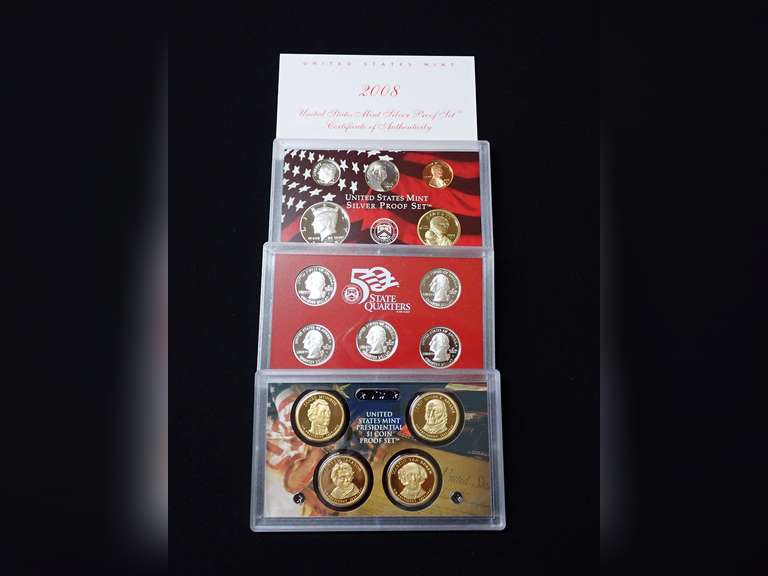 2008 U.S. MINT SILVER PROOF SET