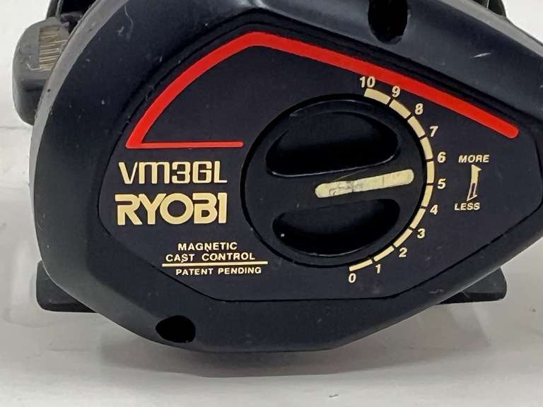 Ryobi VM3G bait casting reel, comes in original box, see pictures for details.