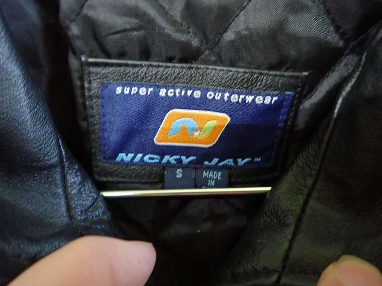 Nicky Jay Leather Jacket, Size S
