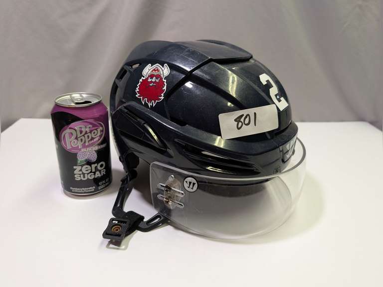 PLAYER AUTOGRAPHED MACON HOCKEY HELMET