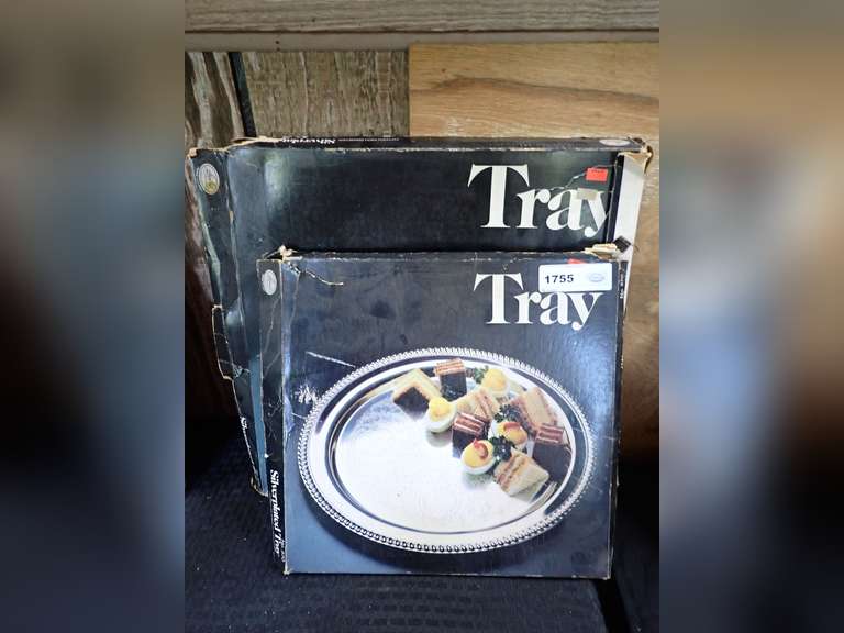 Leonard Silverplated Trays