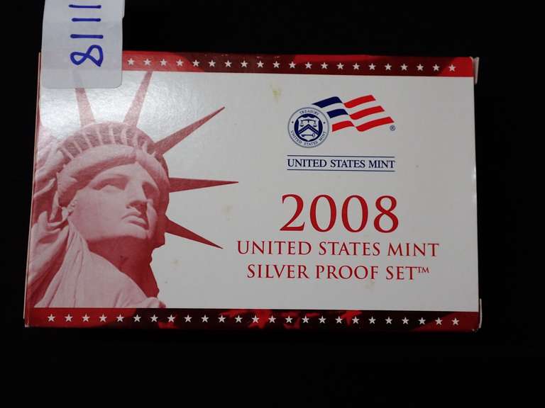 2008 U.S. MINT SILVER PROOF SET