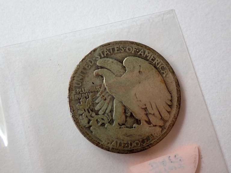 1943 & 1920 WALKER HALF DOLLAR COINS