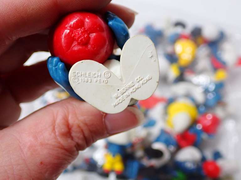 Vintage 70s & 80s Schleich Smurf Figurines