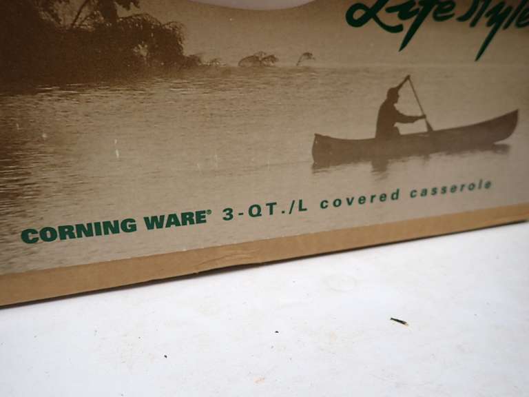 Corning Ware Life Styles 3-QT Covered Casserole with Duck Design in Original Box