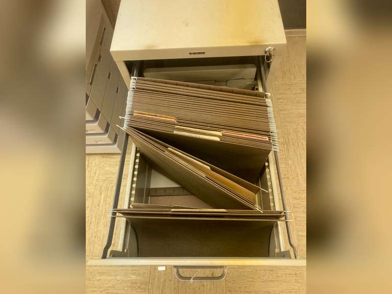 2 DRAWER LETTER SIZE FILING CABINET - CONFERENCE BUILDING