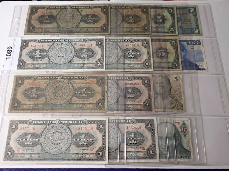 VARIOUS FOREIGN BANK NOTES