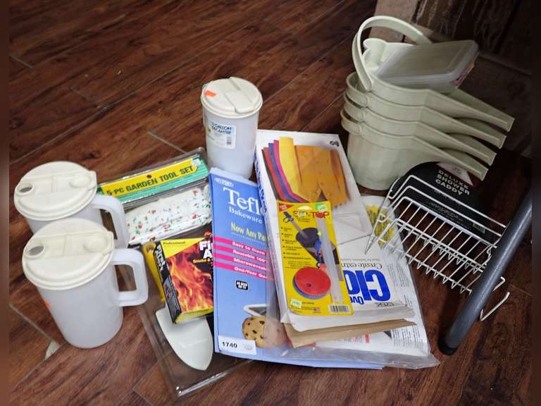 Assorted Household and Kitchen Items
