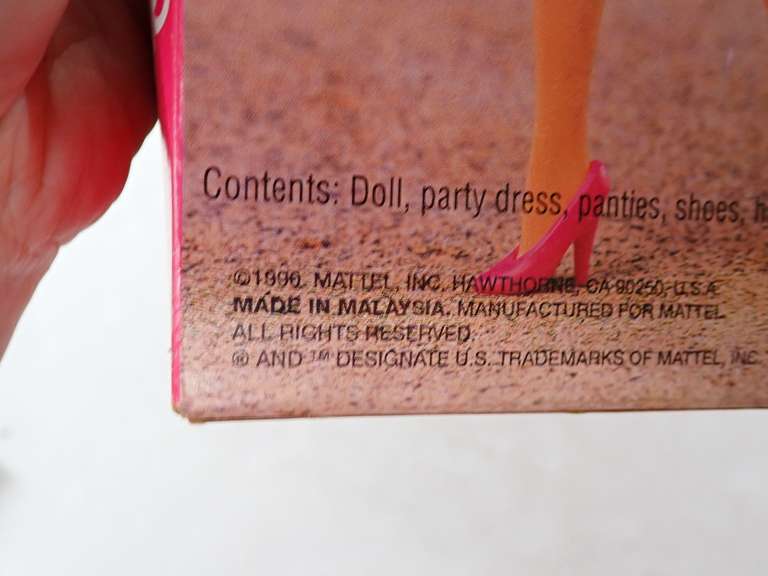 1990s Pink Sensation Barbie Doll