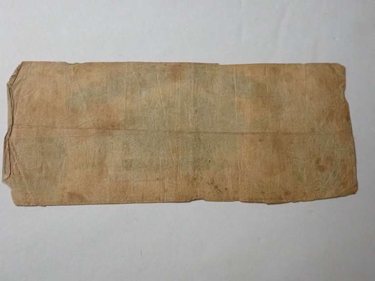1862 VIRGINIA TREASURY $1 BANK NOTE