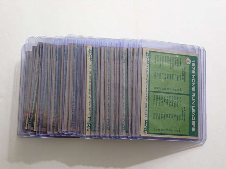 1977 TOPPS BASEBALL CARDS