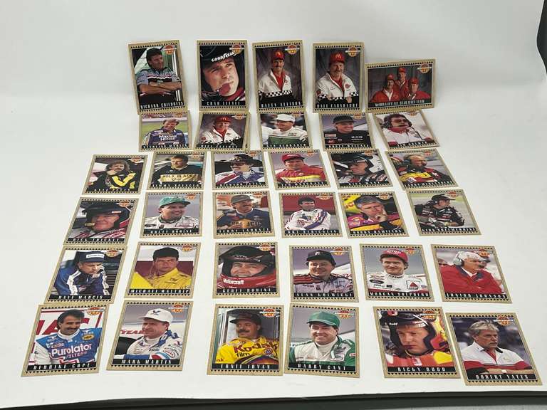 McDonald’s NASCAR trading cards, see pictures for details.