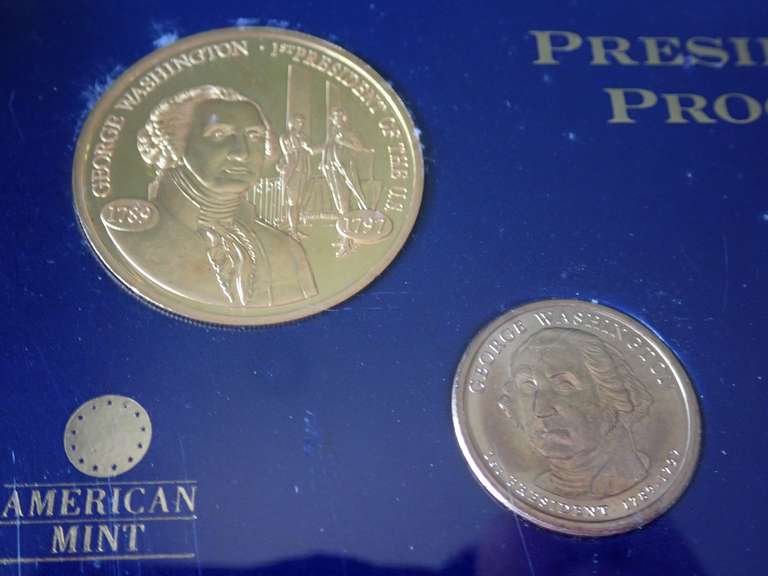 WASHINGTON PRESIDENTAL PROOF SET