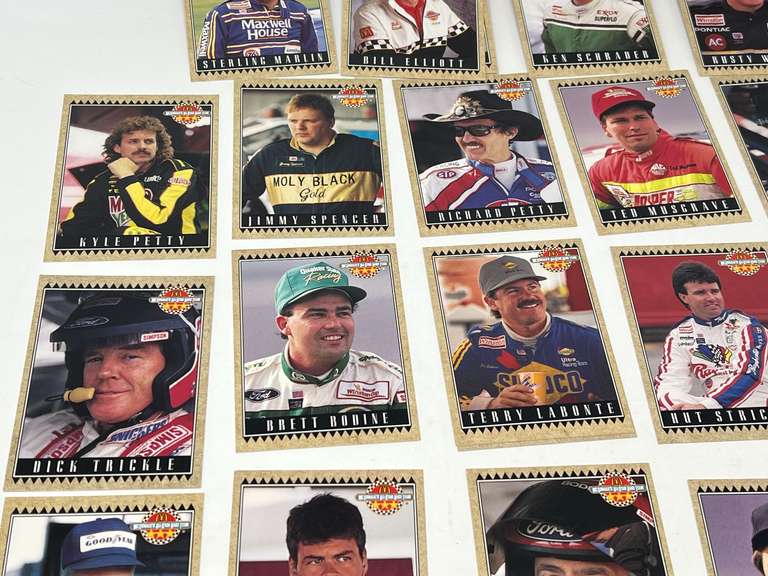 McDonald’s NASCAR trading cards, see pictures for details.