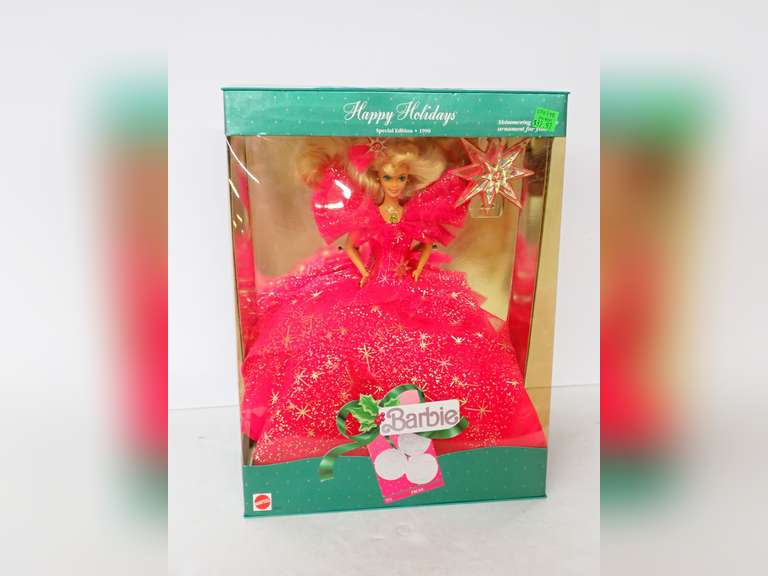 1990 Special Edition Happy Holidays Barbie Doll