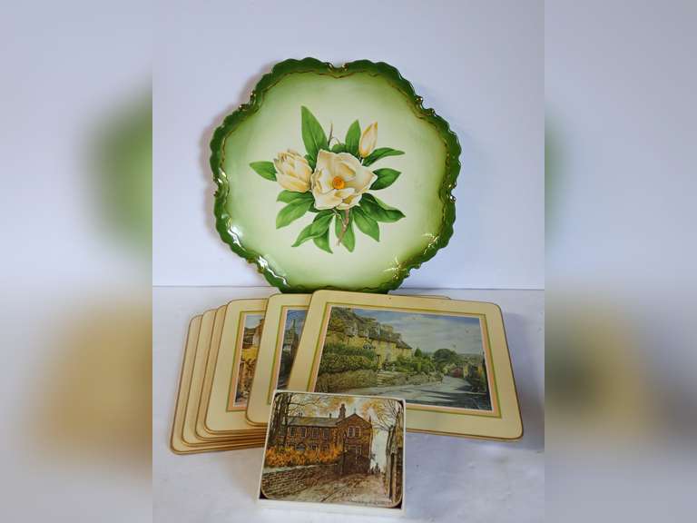 Clover Leaf Plate and Placemat Set United Kingdom