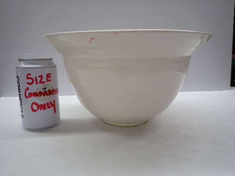 Ceramic Bowl with Markings - See all photos.