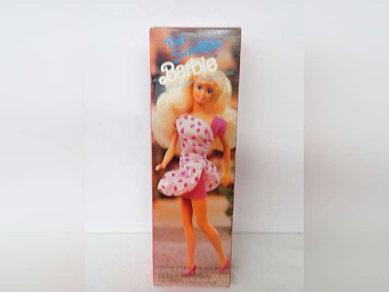 1990s Pink Sensation Barbie Doll