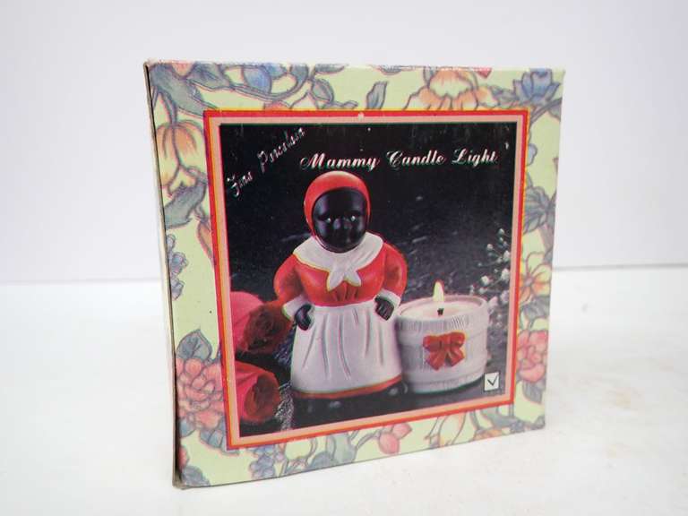 Vintage Mammy Candle Light Figurine