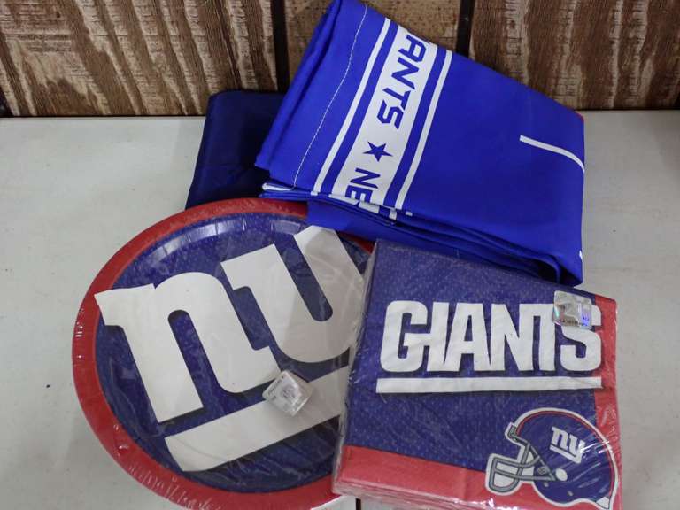 New York Giants Decor Lot