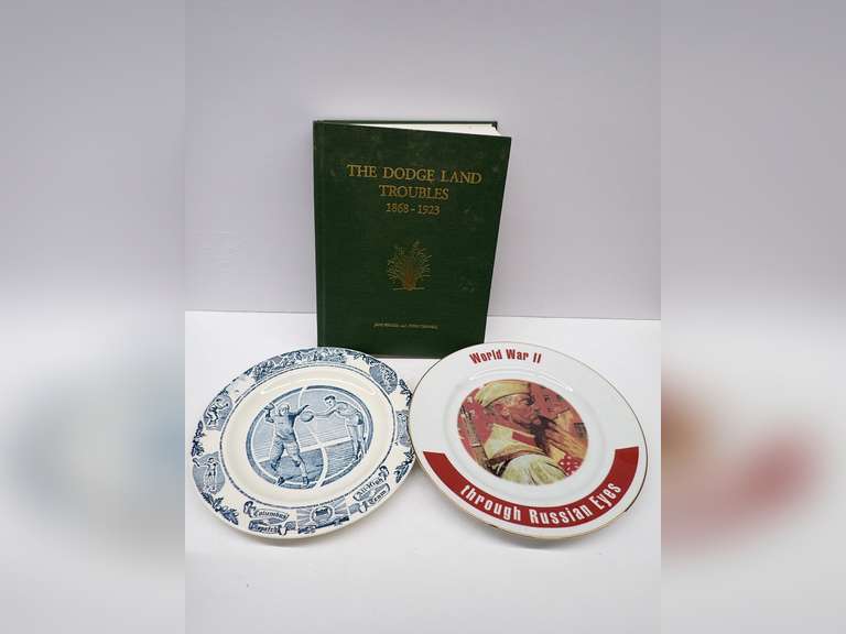 The Dodge Land Troubles Book and Collectible Plates