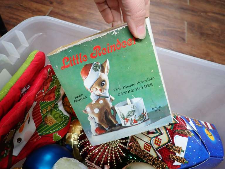 Vintage Christmas Ornaments and Decor