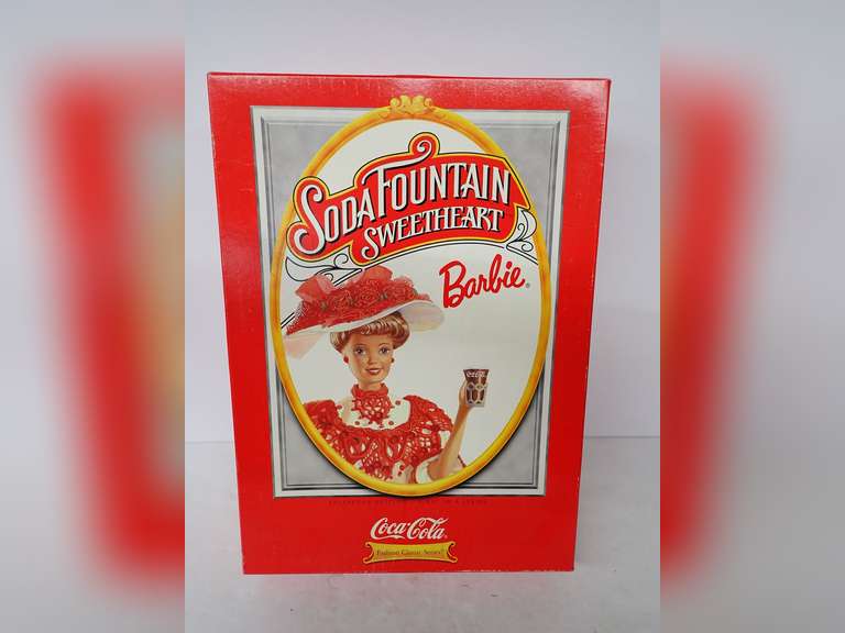 Coca-Cola Soda Fountain Sweetheart Barbie Doll