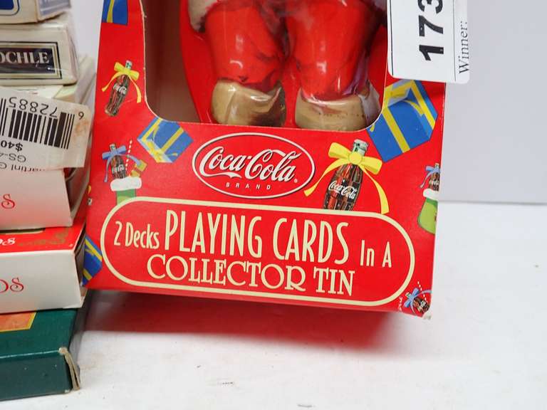 Collection of Vintage Playing Cards incl Coca Cola
