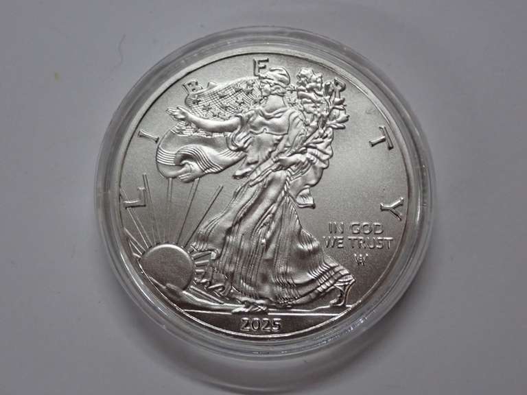 2025 AMERICAN SILVER EAGLE ONE DOLLAR COIN