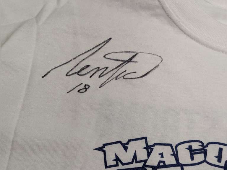 PLAYER AUTOGRAPHED MACON MAYHEM T-SHIRT