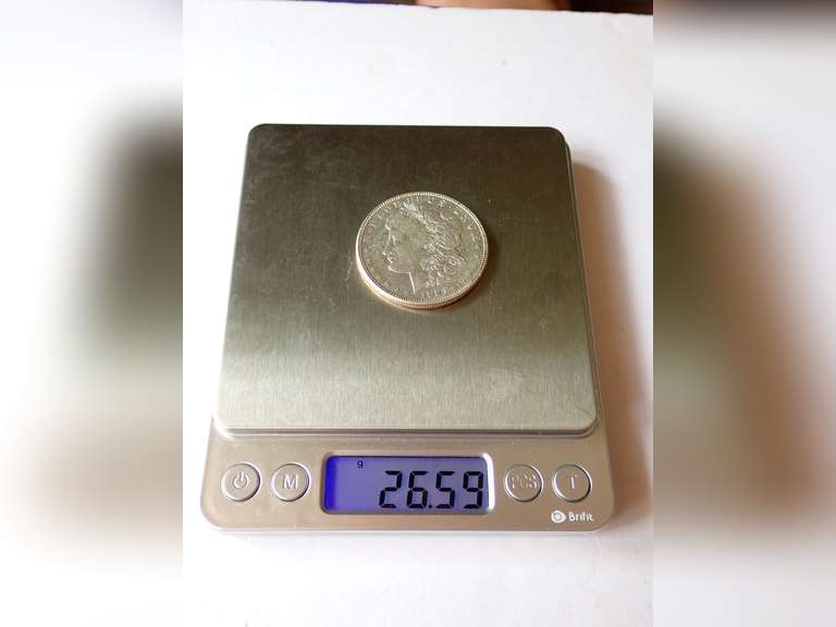1921 MORGAN SILVER DOLLAR COIN