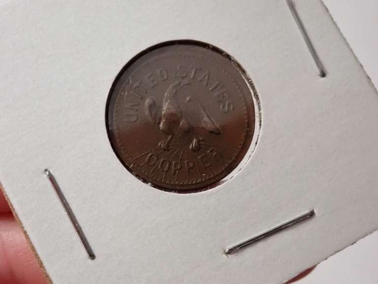 1863 CIVIL WAR TOKEN