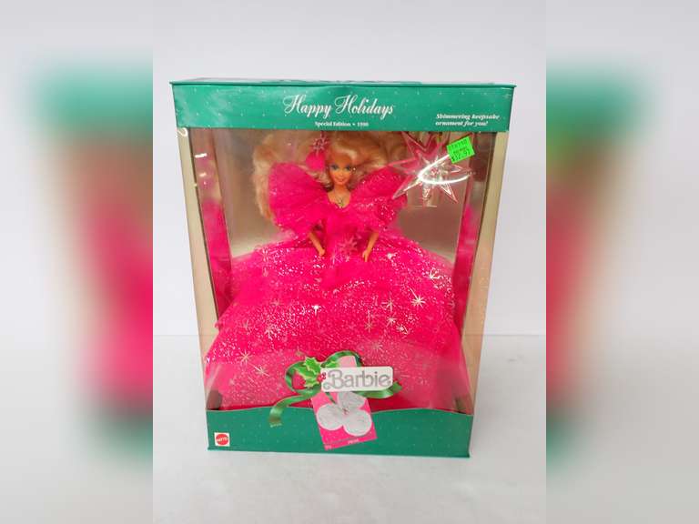 1990 Happy Holidays Barbie Special Edition