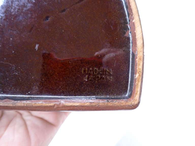 Ceramic Iron Trinket Box with Floral Design