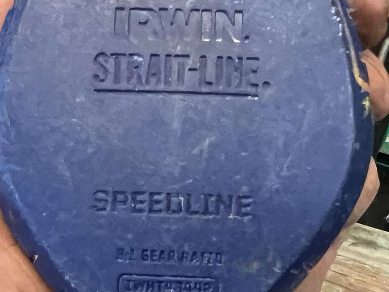 Irwin straight-line speedline, see pictures for details.