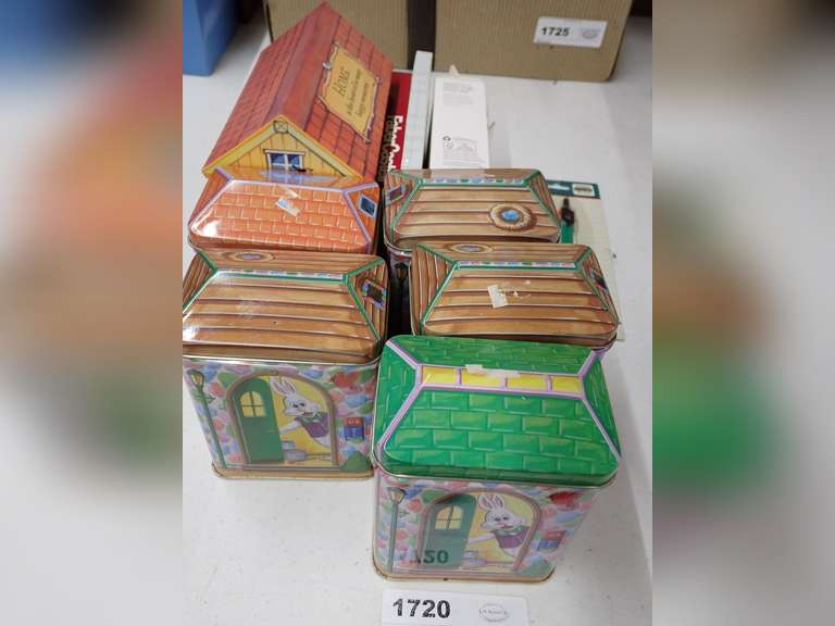 Assorted Storage Containers, Stationery, and Vehicle Charger