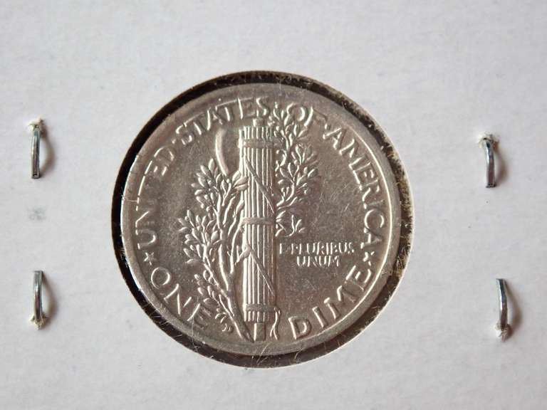 1917-D MERCURY DIME