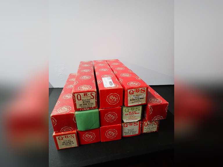Collection of QRS Player Piano Rolls