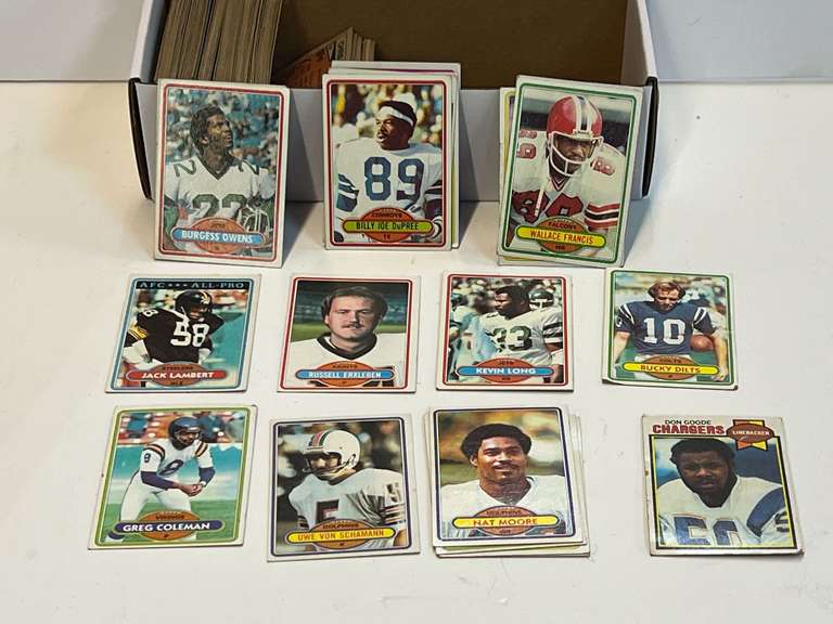 Box of unsearched sports cards, see pictures for details.