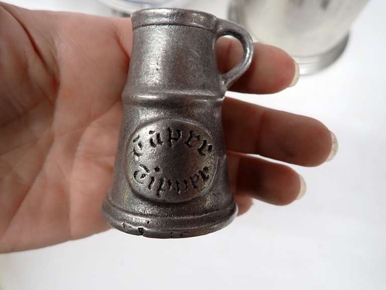 Vintage Metal Vase, Mug, Trinket Dish & More