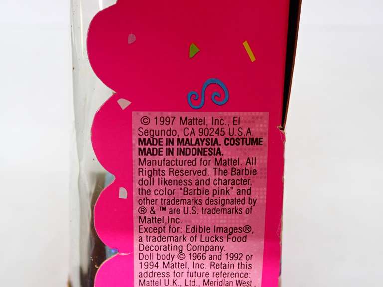 1997 Birthday Barbie Doll
