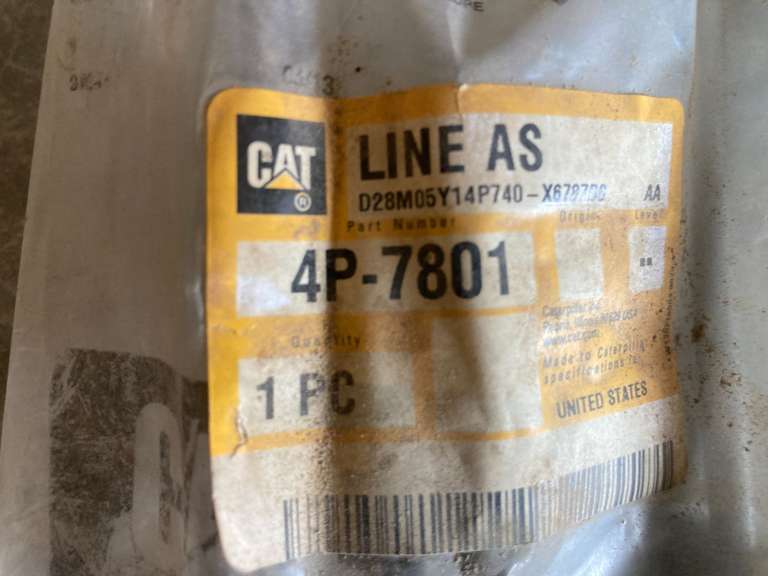 CAT P/N 4P-7801 FITS: 3412,773B, 3208 - FILTER ROOM