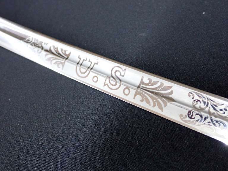 Vintage Sword with Scabbard Made in Spain - Blade Length in photos.