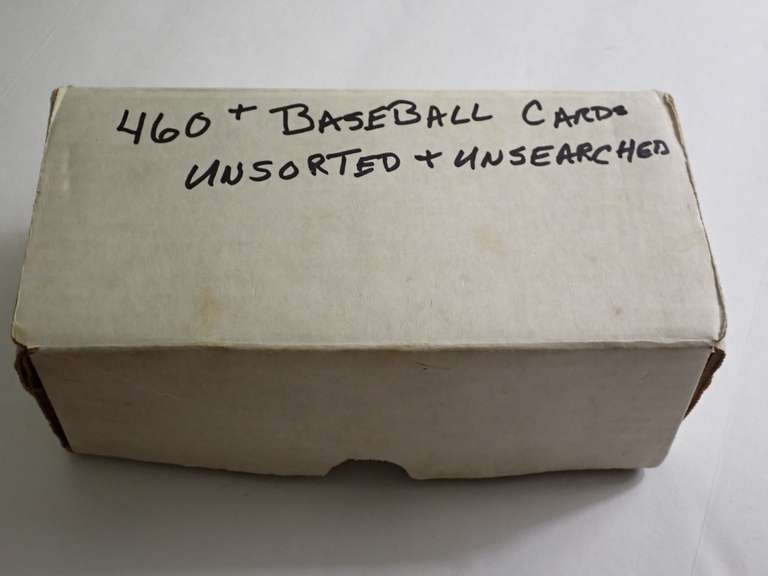 460+/- UNSEARCHED/UNSORTED BASEBALL CARDS