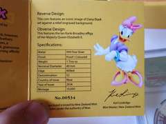 2014 NIUE $2 DAISY DUCK COLORIZED COIN NGC PF70 ULTRA CAMEO