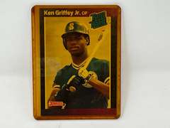 Donruss sports card, Ken Griffey Jr., Rated Rookie, unsearched, see pictures for details.