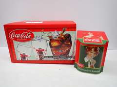 Coca-Cola Collectibles: Factory Sealed Bell Soda Glasses and "The Pause That Refreshes" Tin