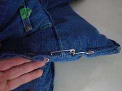 Tommy Hilfiger Blue Denim Comforter - Appears to be Twin Size